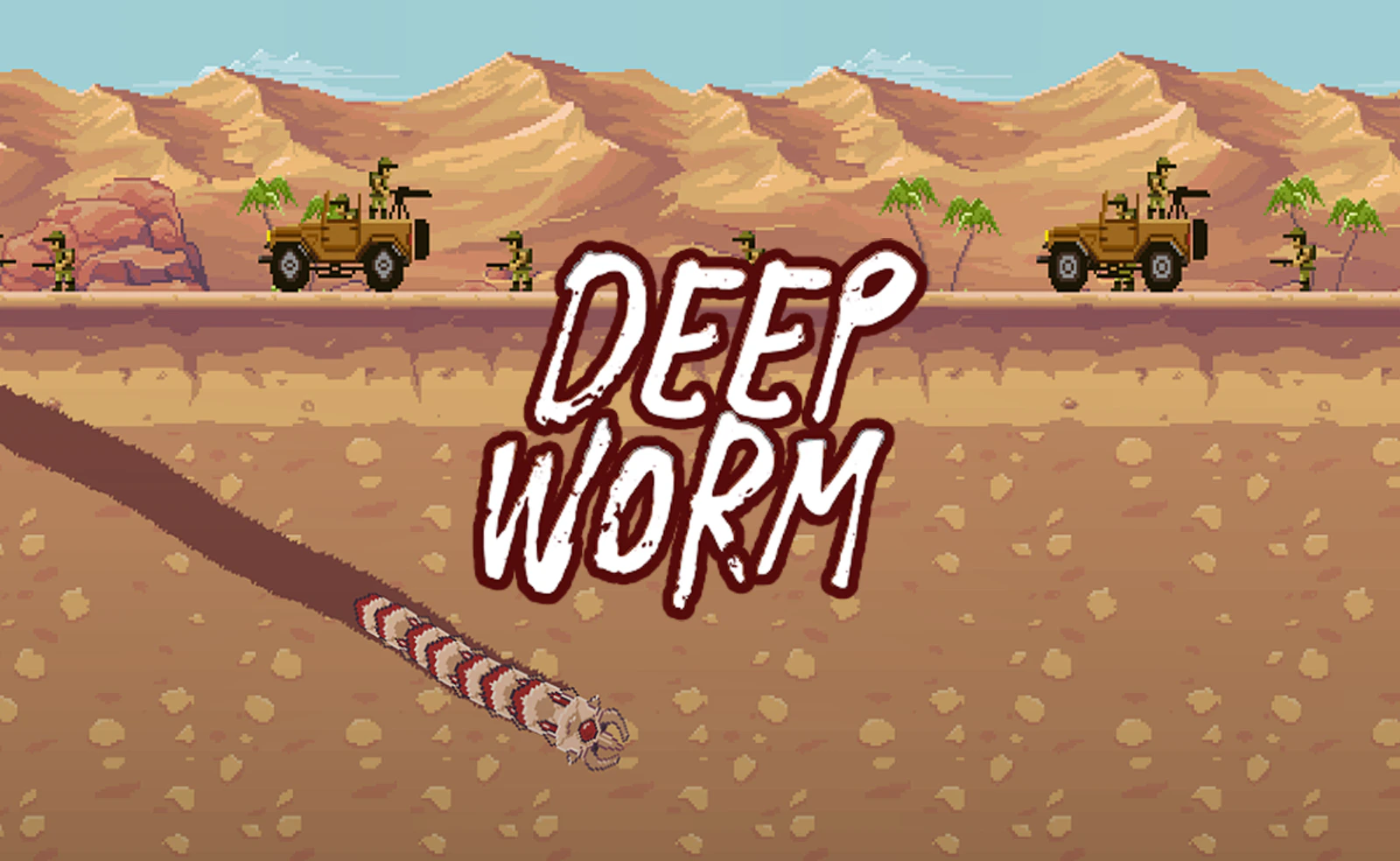 Deep Worm — free online action game on Glaze Games