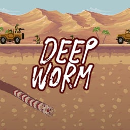 Deep Worm Online action Games on taptohit.com