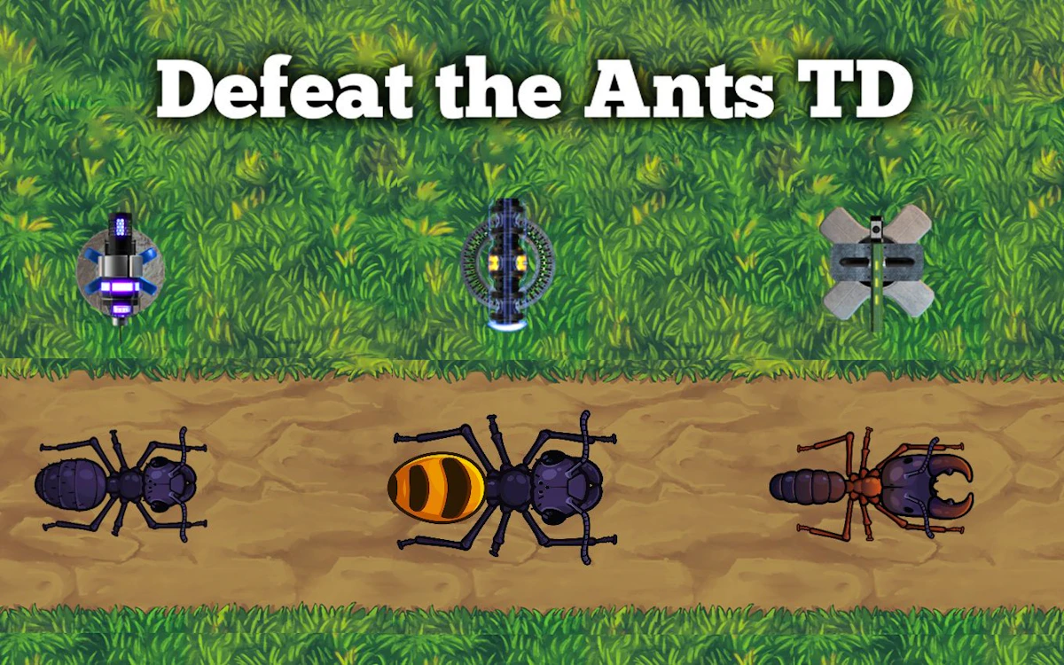 Play Defeat the Ants TD — free online Action game