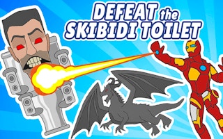 Defeat The Skibidi Toilet game cover