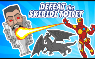 Defeat The Skibidi Toilet game cover