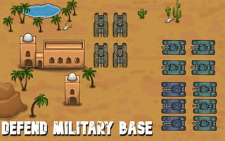 Defend Military Base game cover