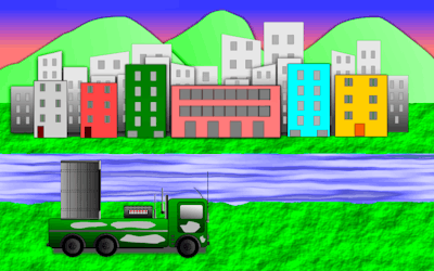 Defend the city with drones game