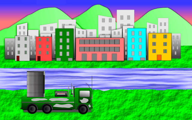 Defend the city with drones game