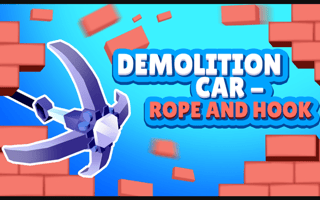 Demolition Car - Rope And Hook game cover