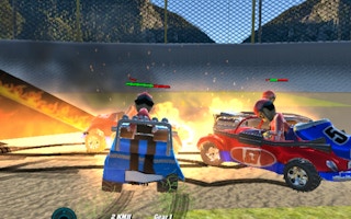 Demolition Cartoon Car Crash Derby