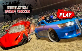 Demolition Derby Racing game cover