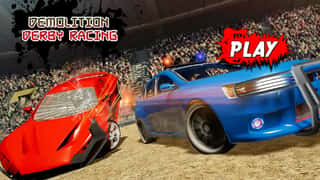 Demolition Derby Racing game cover