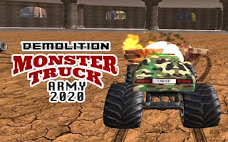 Demolition Monster Truck Army 2020