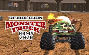 Demolition Monster Truck Army 2020