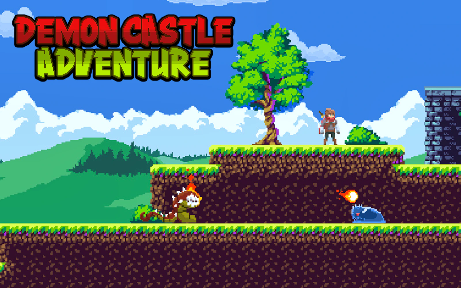 Demon Castle Adventure — free online arcade game on Glaze Games