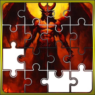 Demon Jigsaw Puzzle By Gamepix