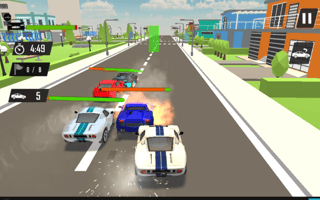 Derby Car Racing Stunt game cover