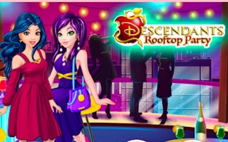 Descendants Rooftop Party game cover