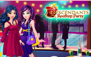 Descendants Rooftop Party game cover