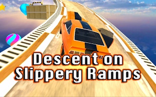 Descent on Slippery Ramps