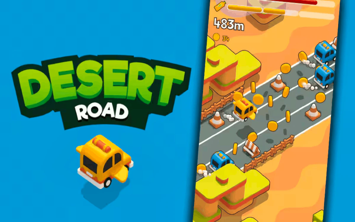 Play Desert Road — free online Car game