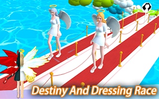 Destiny And Dressing Race game cover