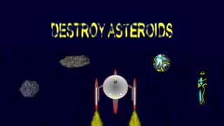 Destroy Asteroids game cover