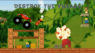 Destroy The Village game cover