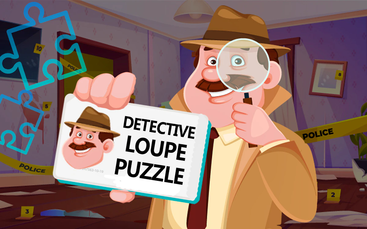 Play Detective Loupe Puzzle — free online Puzzle game