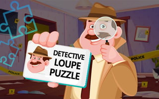 Juega gratis a Detective Loupe Puzzle