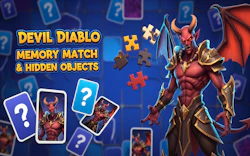 Devil Diablo Memory Match & Hidden Objects