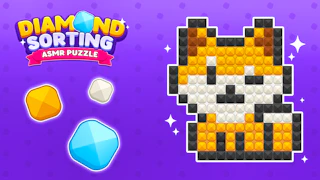 Diamond Sorting ASMR Puzzle