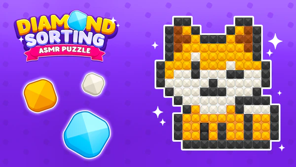 Diamond Sorting ASMR Puzzle