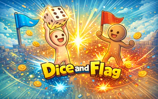 Dice and Flag