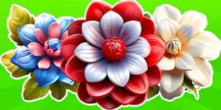 Dice Puzzles Flowers! thumbnail