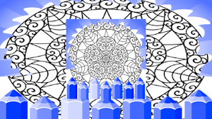Image for Difficult Coloring Pages