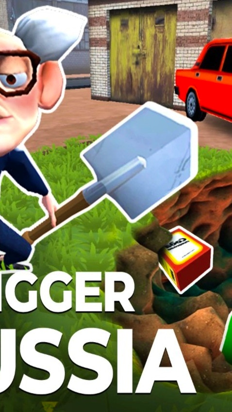 Hole Digger in Russia