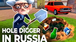 Hole Digger in Russia