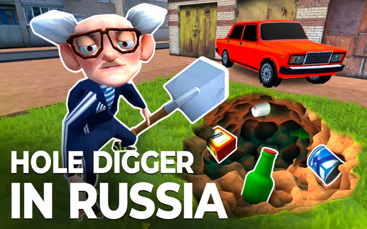 Play Hole Digger in Russia — free online Simulation game