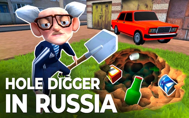 Dig A Hole In Russia