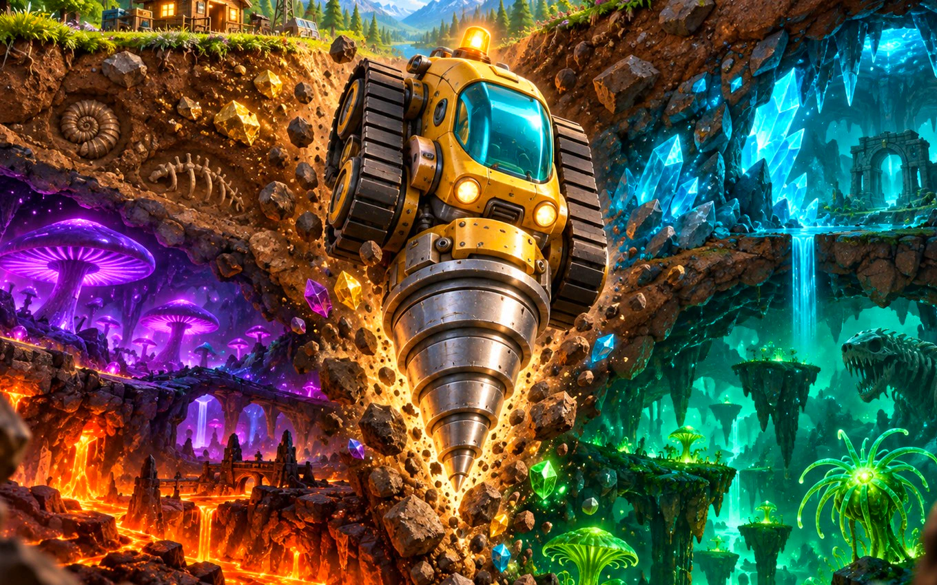 Dig to the Weirdest World