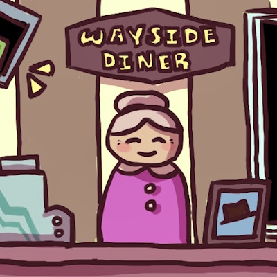 Diner in the Storm By Gamepix
