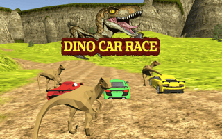 Dino Car Race game cover