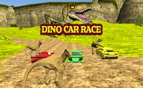 Dino Car Race game cover