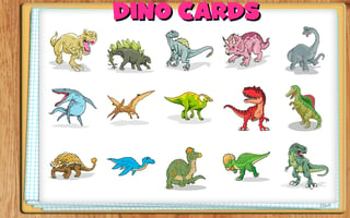 Dino Cards game cover