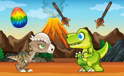 Dino Dash game