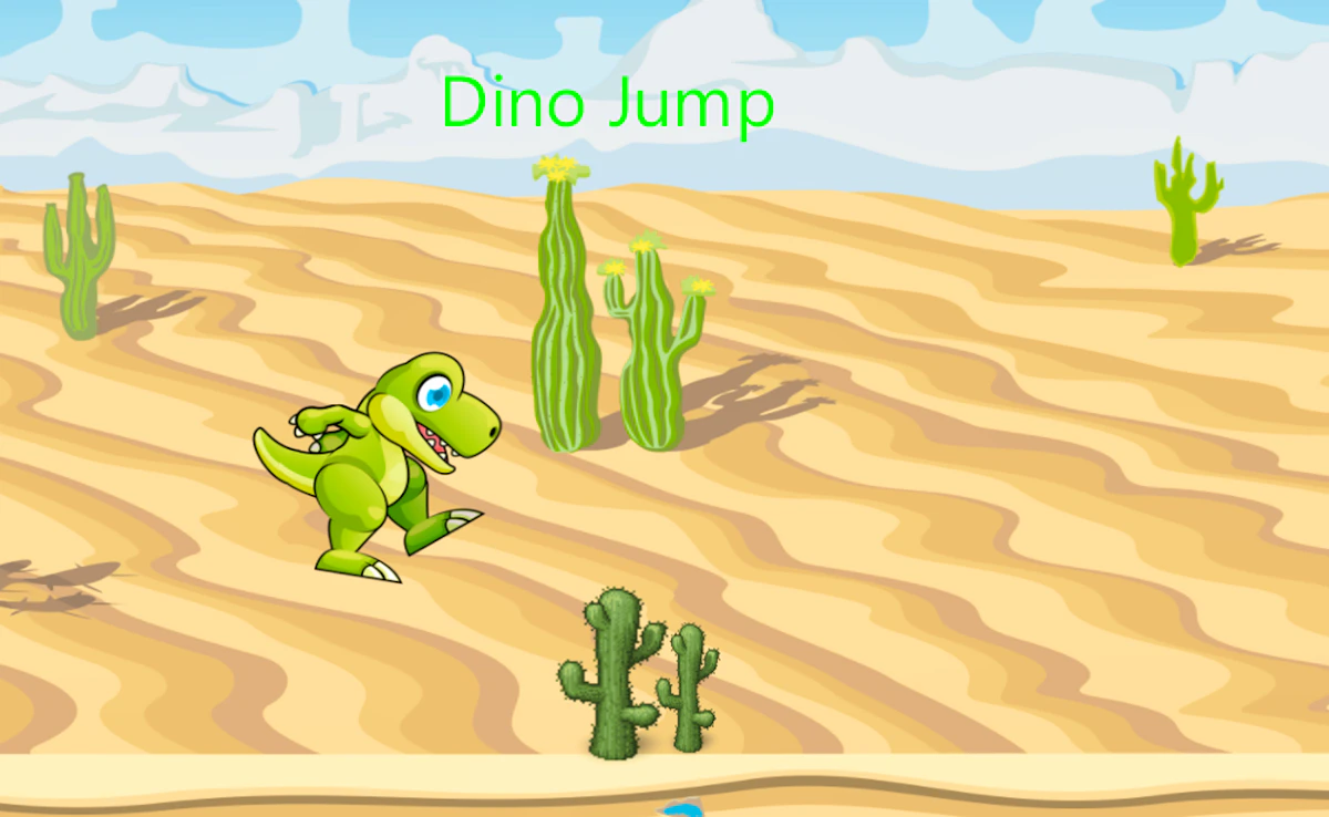 Play Dino Jump — free online Kids game