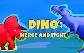 Dino: Merge And Fight game cover