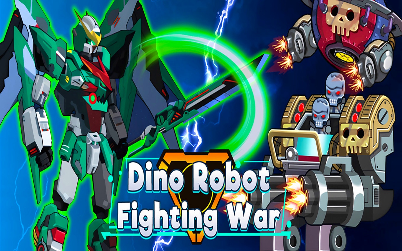 Dino Robot Fighting War