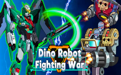 Dino Robot Fighting War cover art