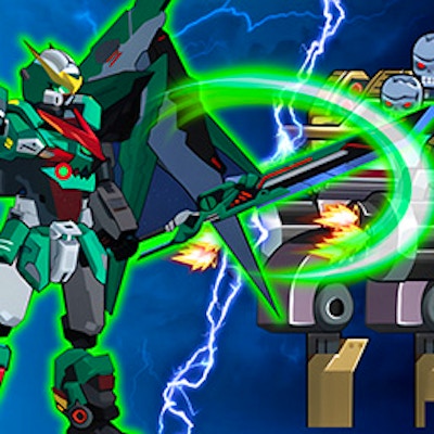 Dino Robot Fighting War By Gamepix