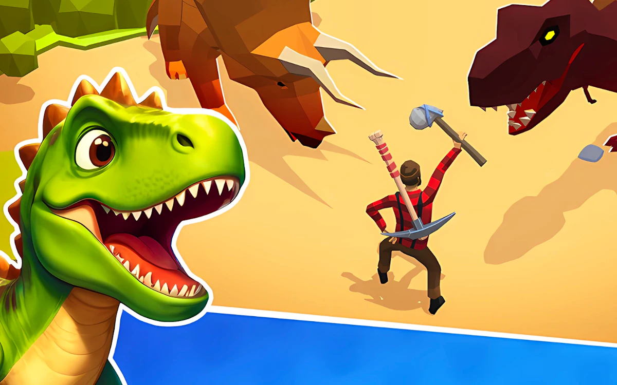 Play Dino Survival - 3D Simulator — free online Survival game