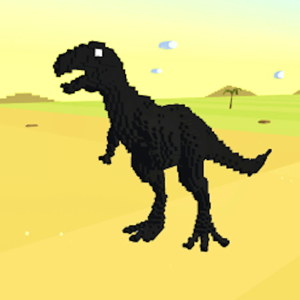 Dino T-Rex 3D Run