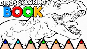 Image for Dinos Coloring Book